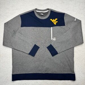 NWT Nike West Virginia Mountaineers Pullover Sweatshirt Men's Size 3XL